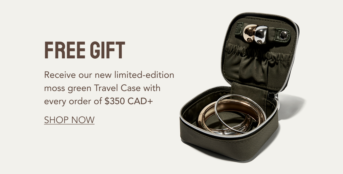 GWP Moss Green Compact Travel Case