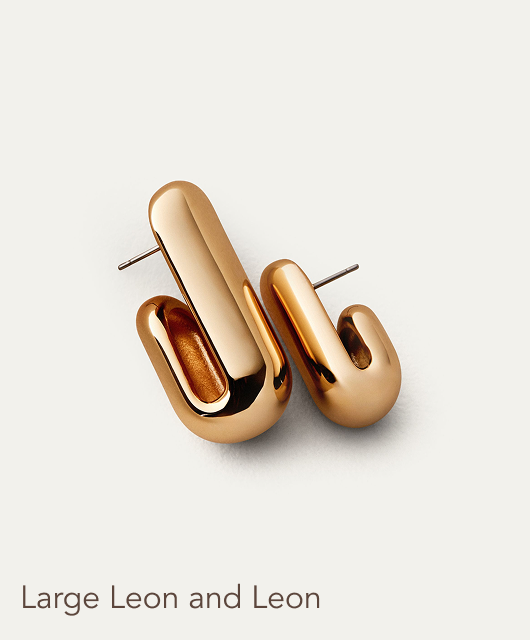 Large Leon and Small Leon Earrings