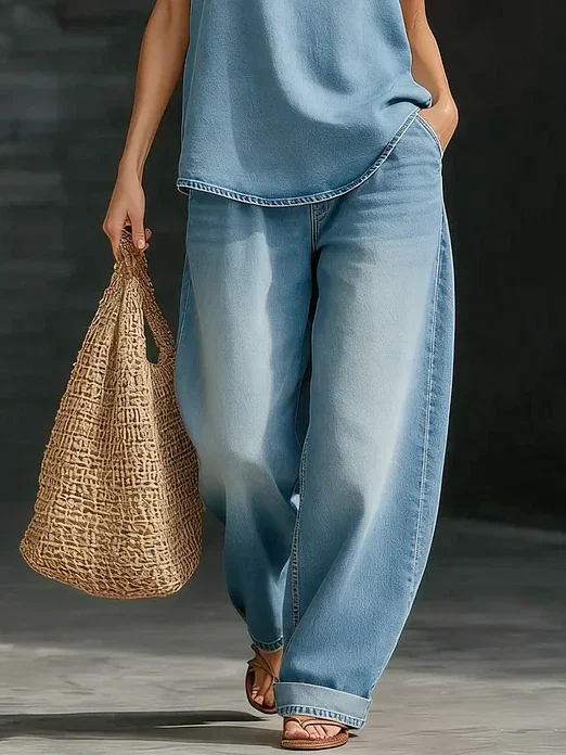 Casual Loosen Denim Jeans