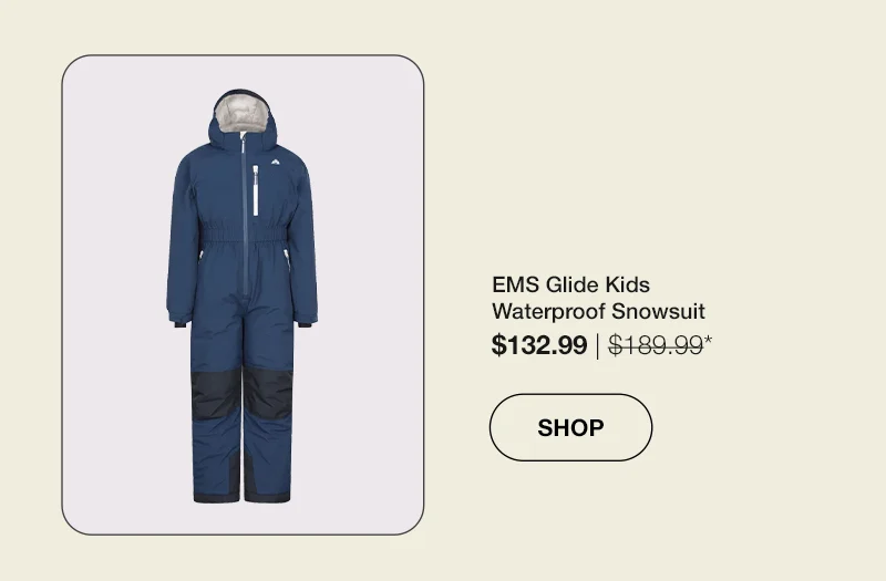 EMS Glide Kids Waterproof Snowsuit
