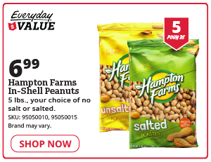 in shell peanuts