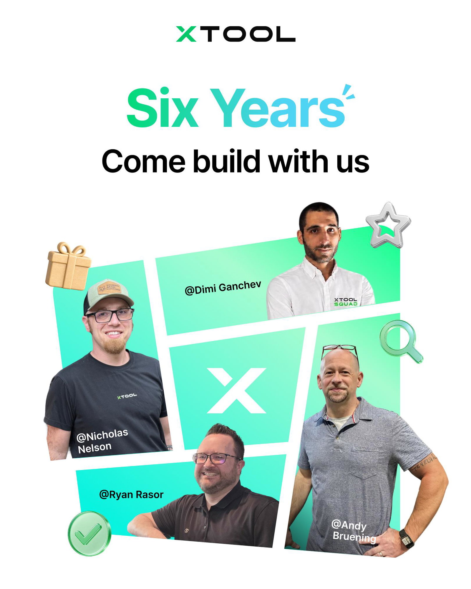 Join us in person for hands-on making and anniversary fun.