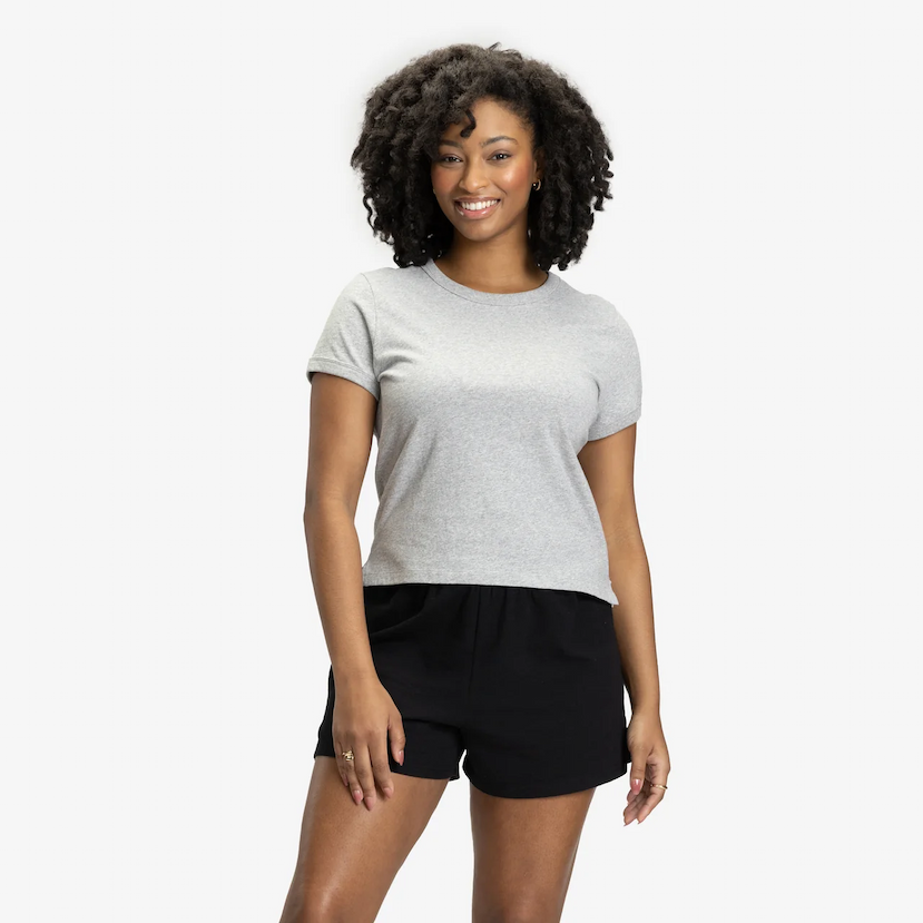 Midweight Cotton Long Sleeve T-Shirt