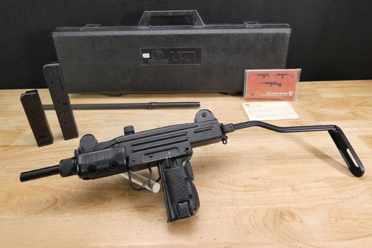 Clean IMI UZI Mini Carbine - 9mm - Action Arms Israel - OG Case & Mags - C