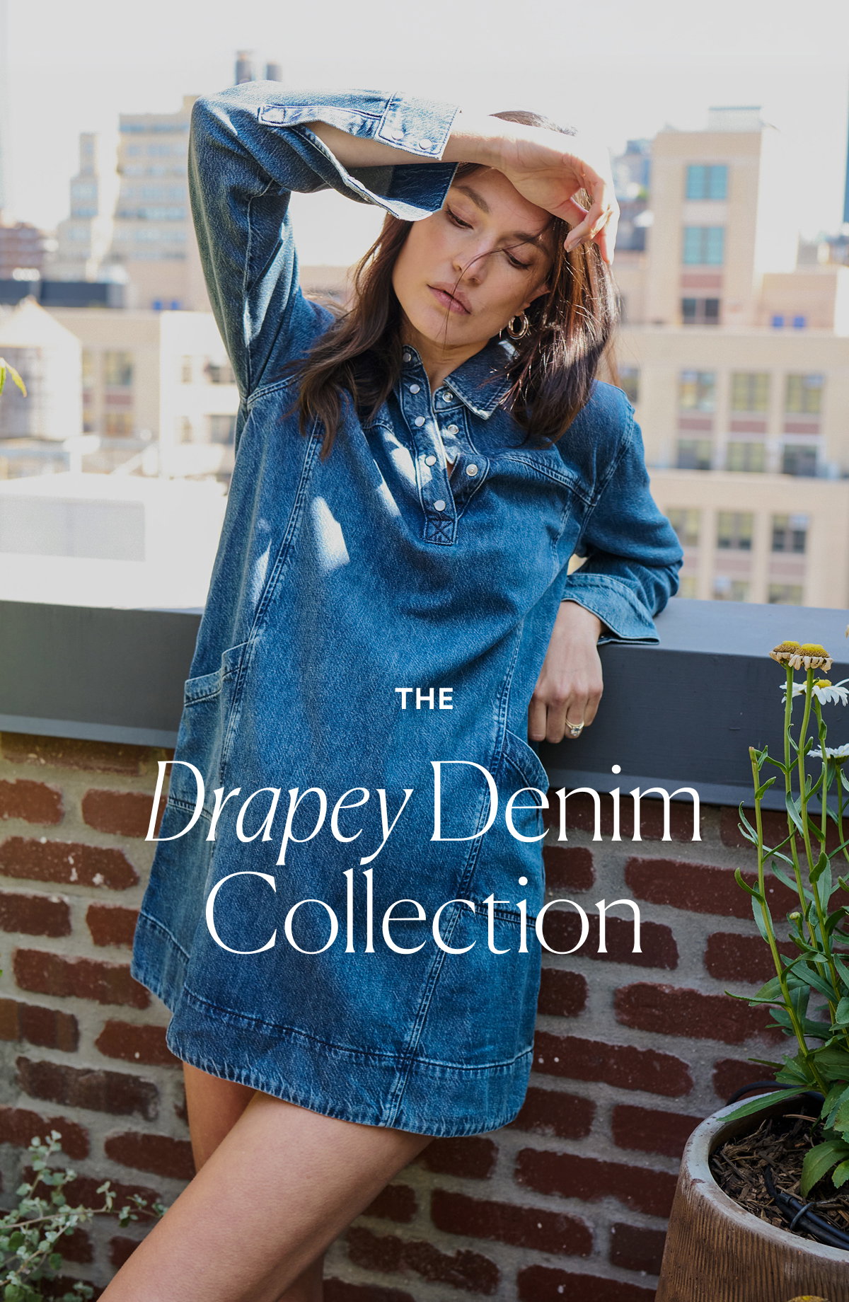 The Drapey Denim Collection