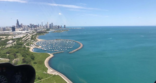 Explore Chicago by Helicopter Tour for 2–3 with Packages available