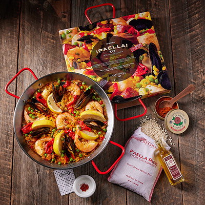 Mini Paella Kit with Pan by Peregrino
