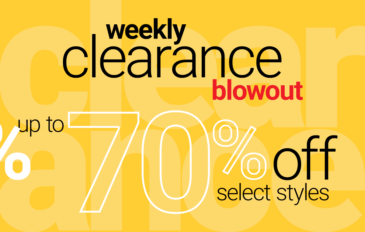 Shop Clearance >