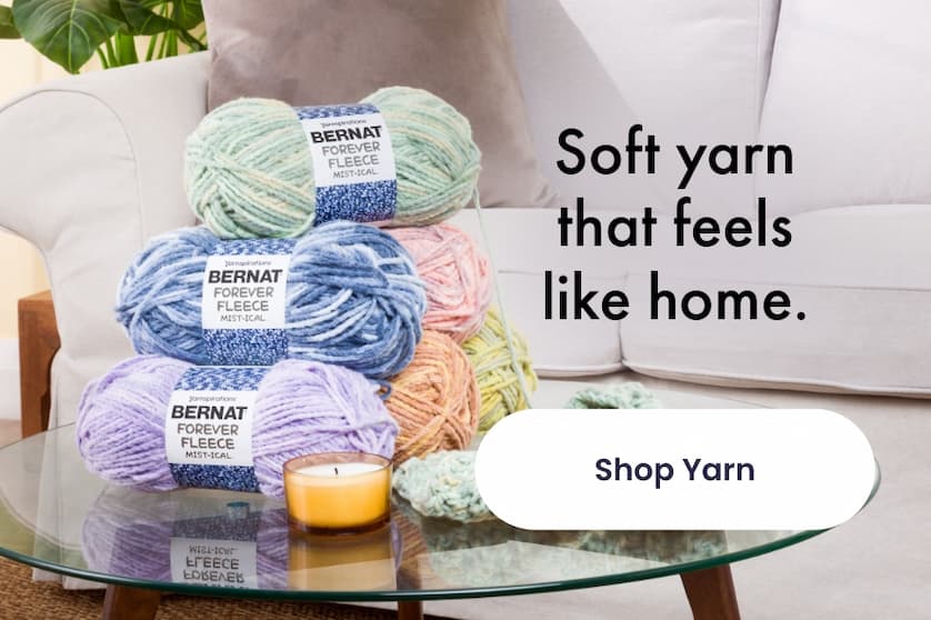 Shop Bernat Forever Fleece Mist-ical Yarn