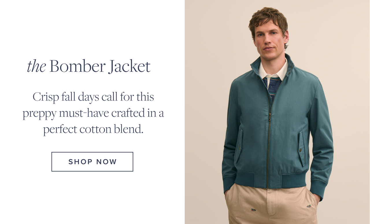 the Bomber Jacket Shop Now