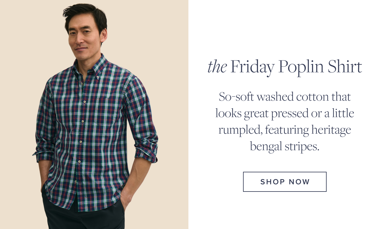 the Friday Poplin Shirt Shop Now