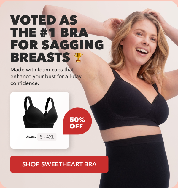 Shapermint Essentials Sweetheart Wireless Contour Bra
