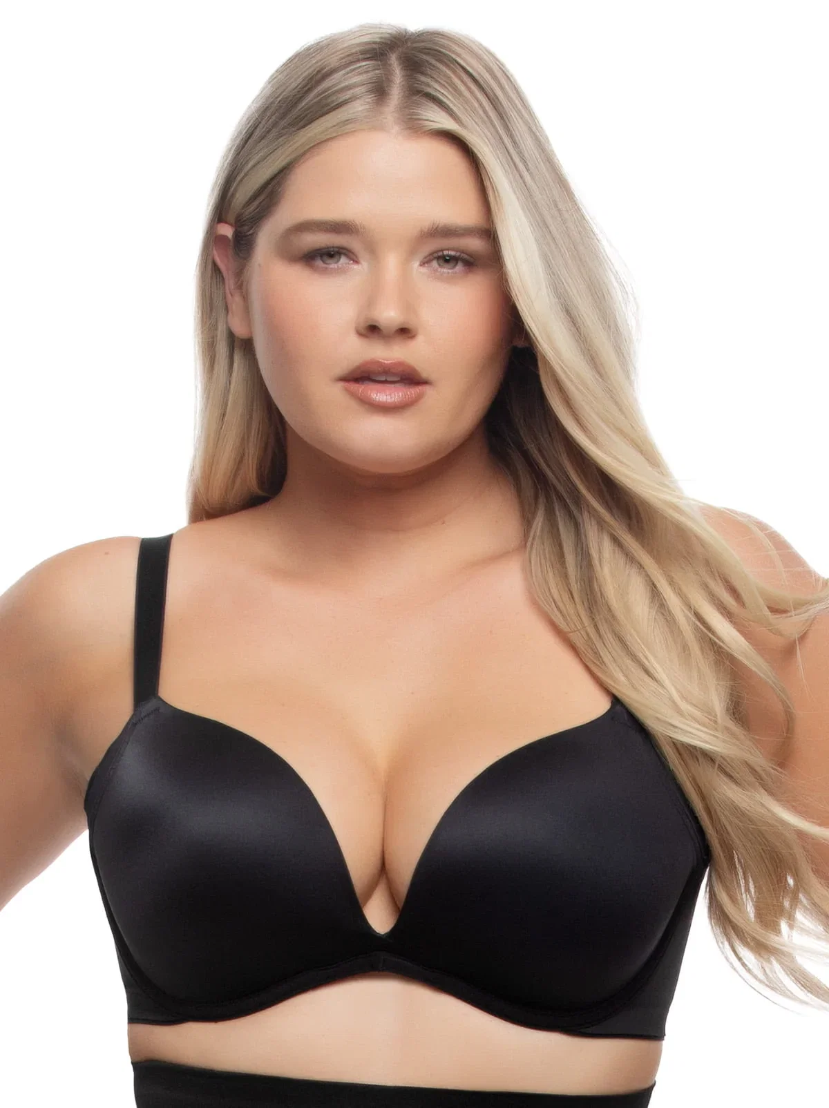 Image of Moxie Seamless Side Smoothing Push Up Bra