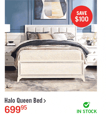 Halo Queen Bed.