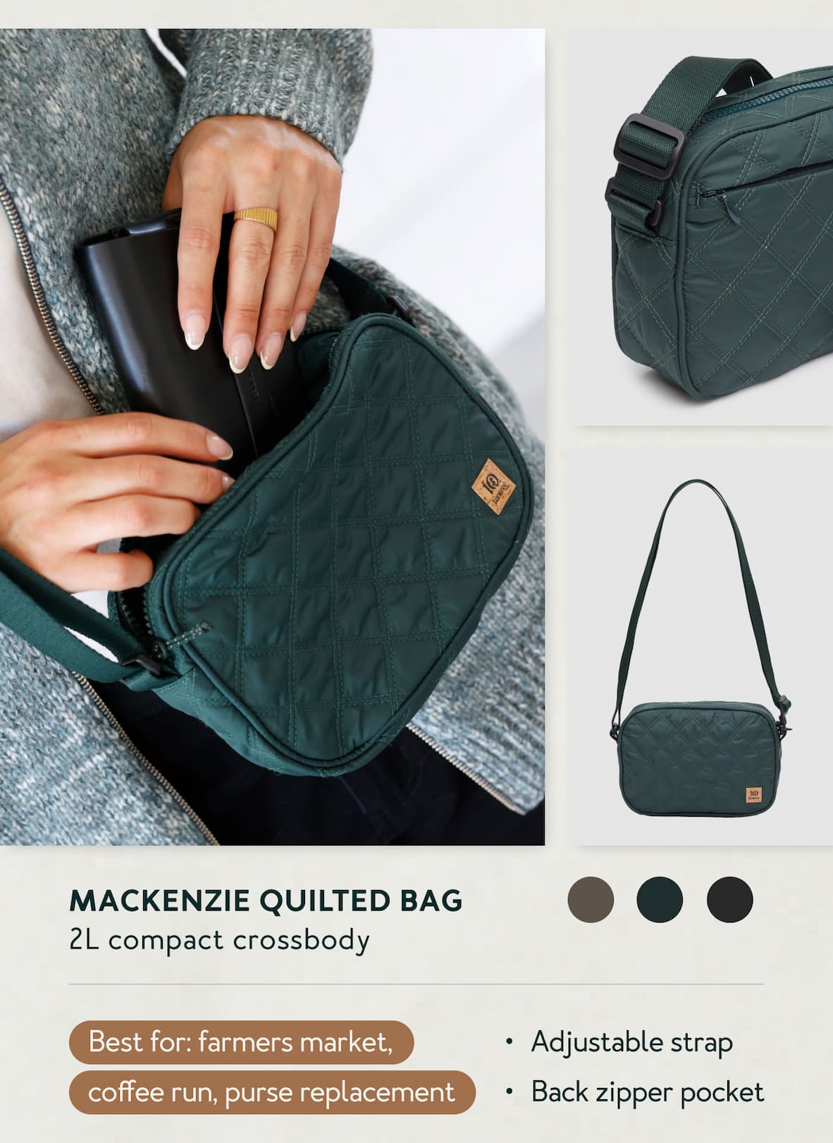 Mackenzie Quilted Bag