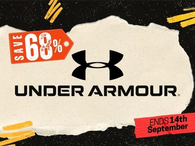 Save Up To 68% on Under Armour