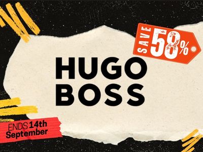 Save Up To 58% on Hugo Boss