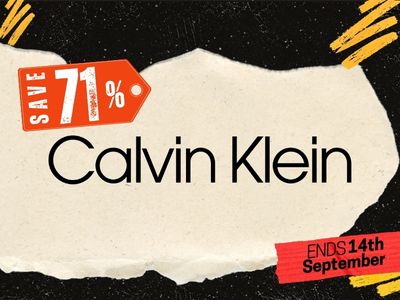 Save Up To 71% on Calvin Klein