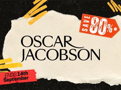 Save Up To 80% on Oscar Jacobson
