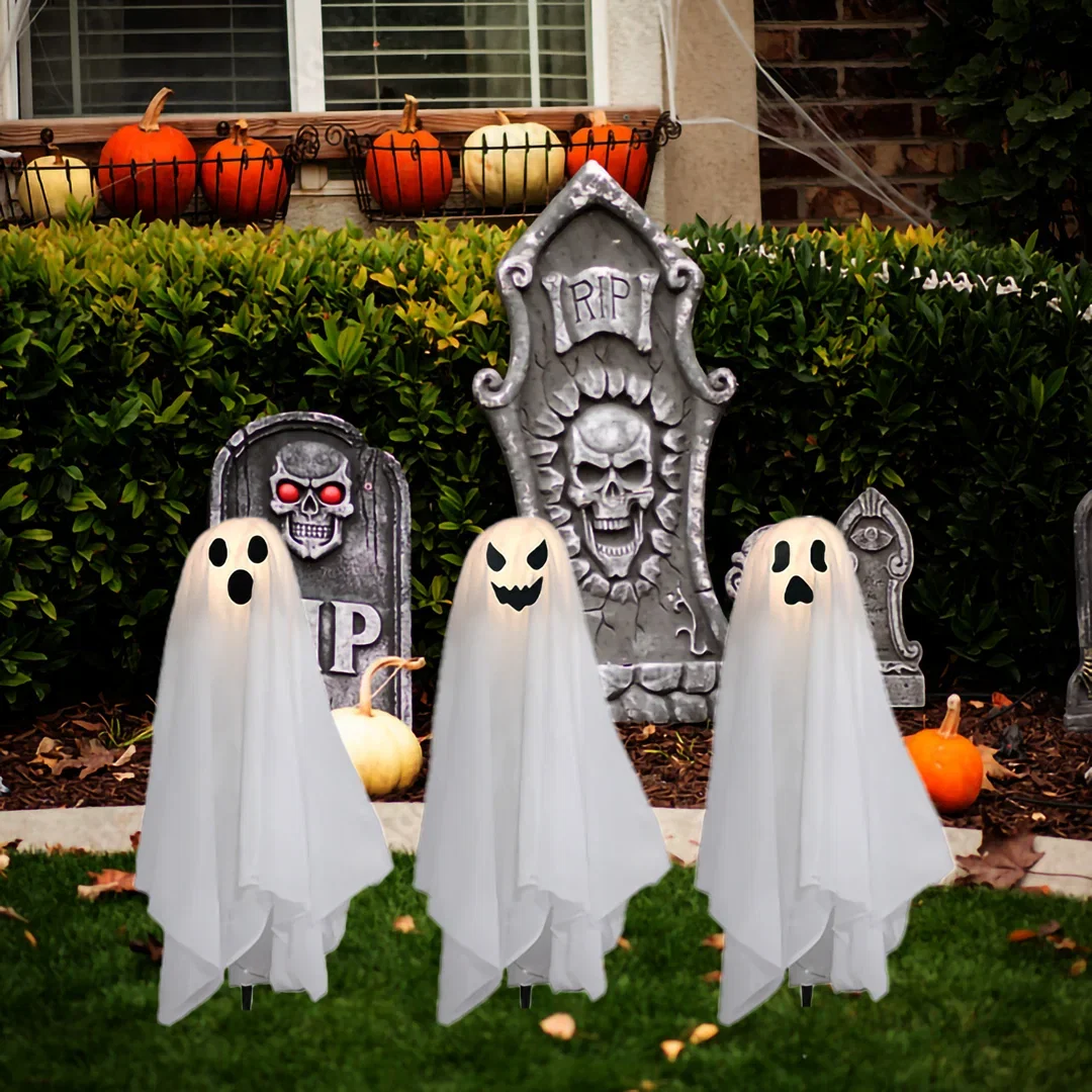 Battery Operated Lighted Ghosts