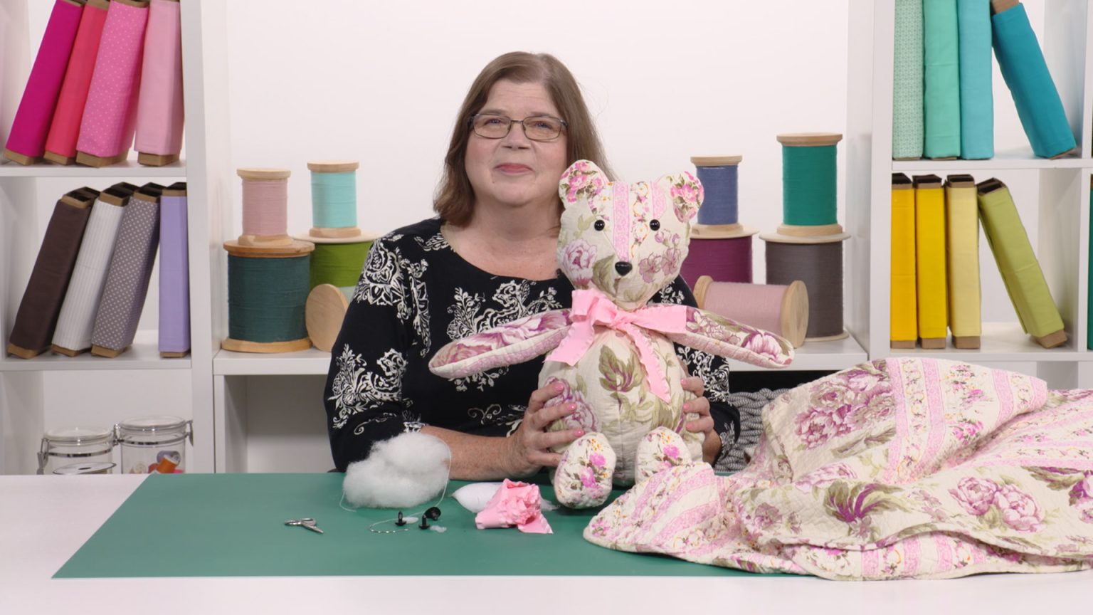 Make a Memory Bear from a Quilt: Learn Sewing Techniques for a Sentimental Keepsake