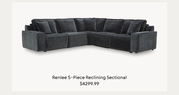 Renlee 5-Piece Power Reclining Modular Sectional