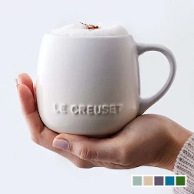 Le Creuset Coupe Collection Sphere Stoneware Mug, 320ml