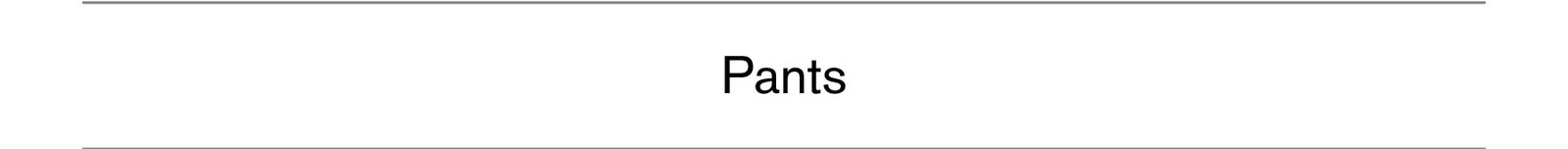 Pants
