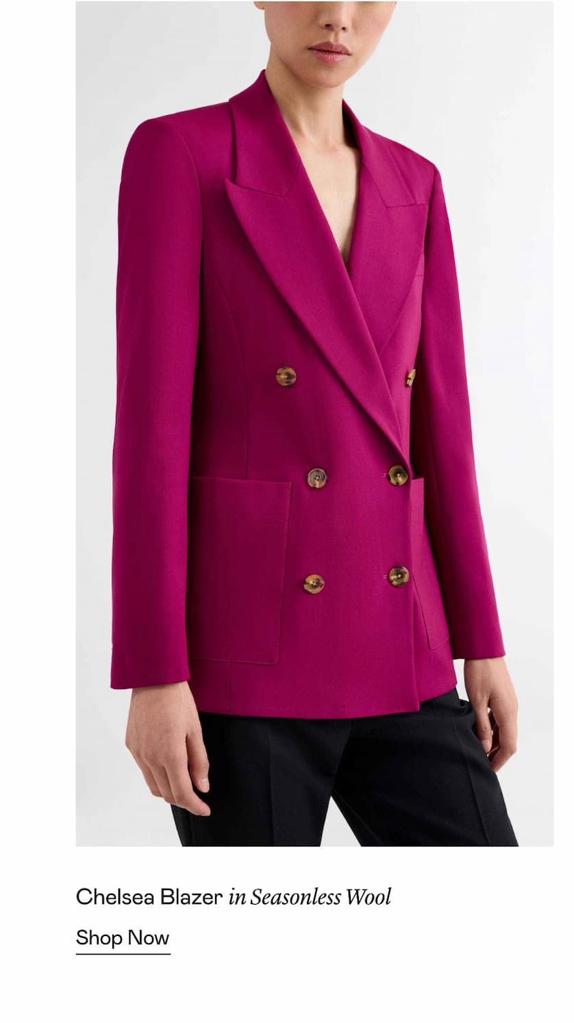 Chelsea Blazer in Seasonless Wool