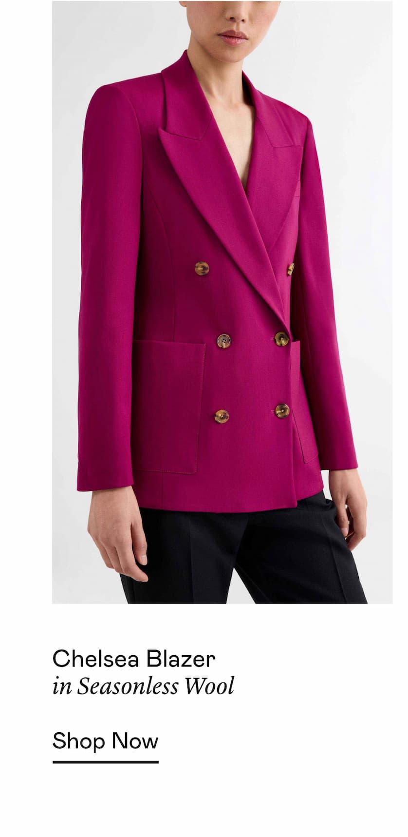 Chelsea Blazer in Seasonless Wool