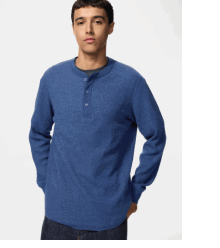 product3men0waffle0henley