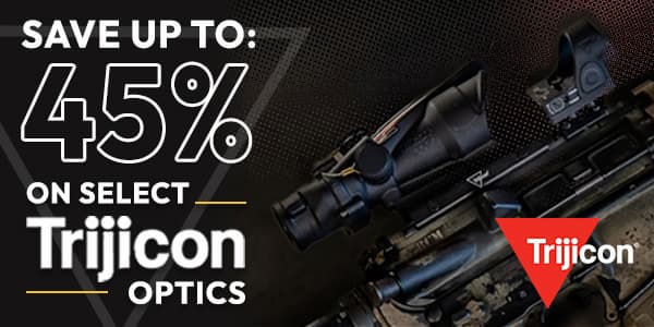 Save up to - 45% on select Trijicon Optics