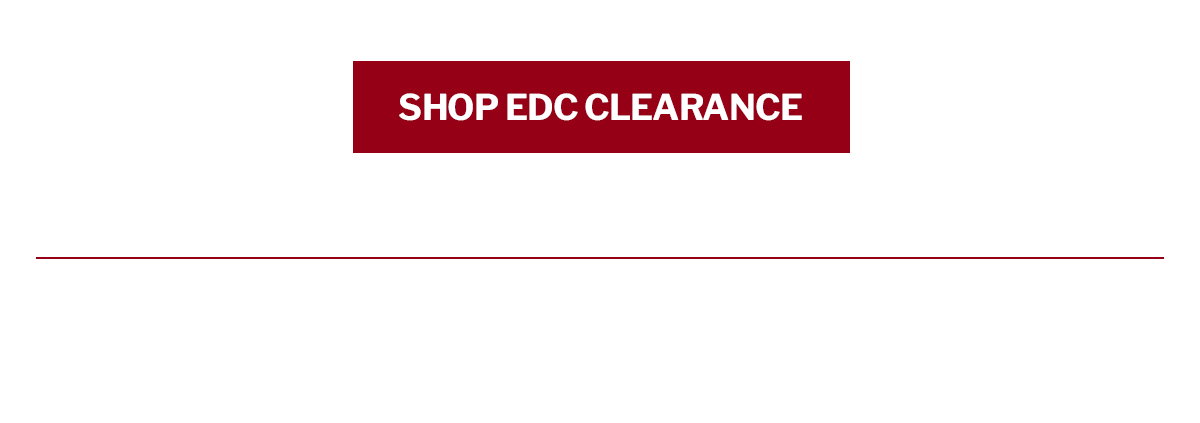 EDC | Summer Clearance | WildBounds