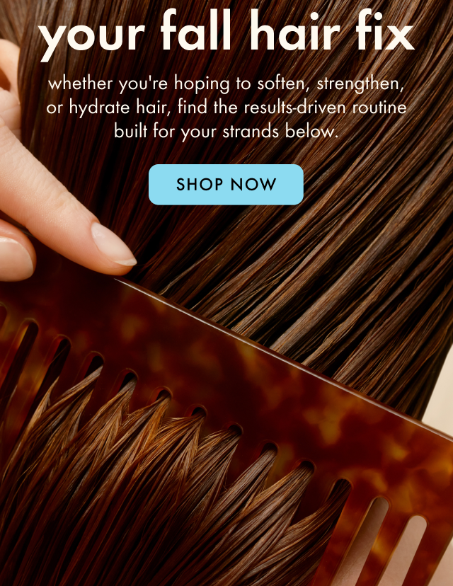 fall hair routines for dull, damaged, and dehydrated hair