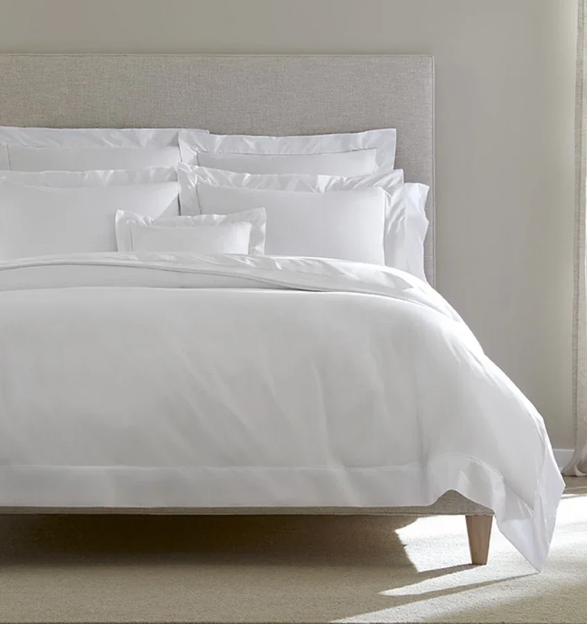 Image of SFERRA Giza 45 Percale Duvet Cover