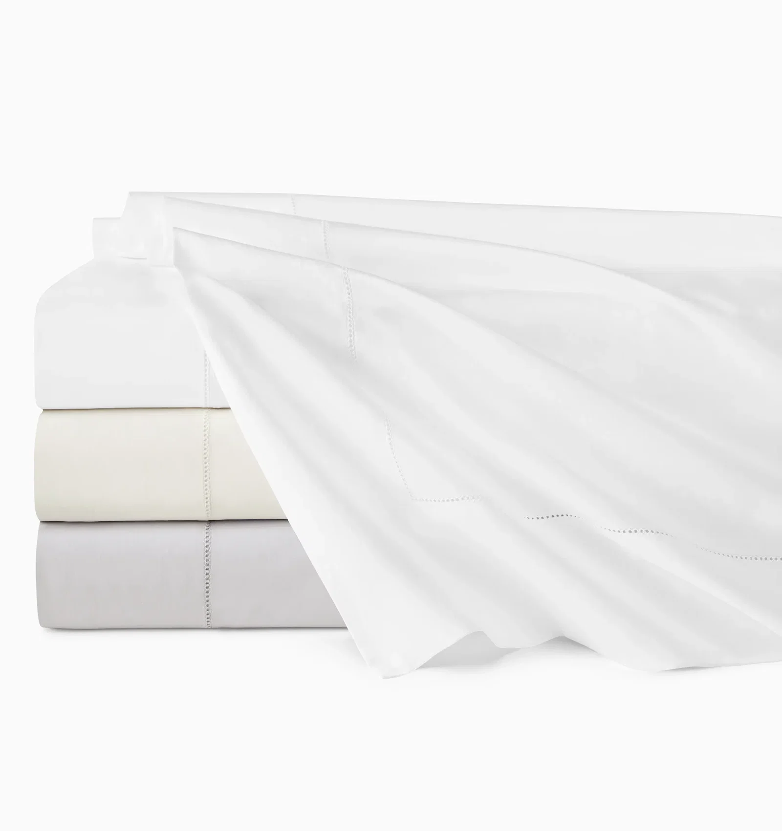Image of SFERRA Giza 45 Percale Flat Sheet