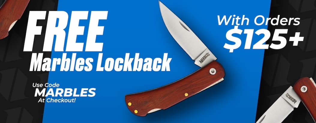 FREE Marbles Lockback With Orders $125+