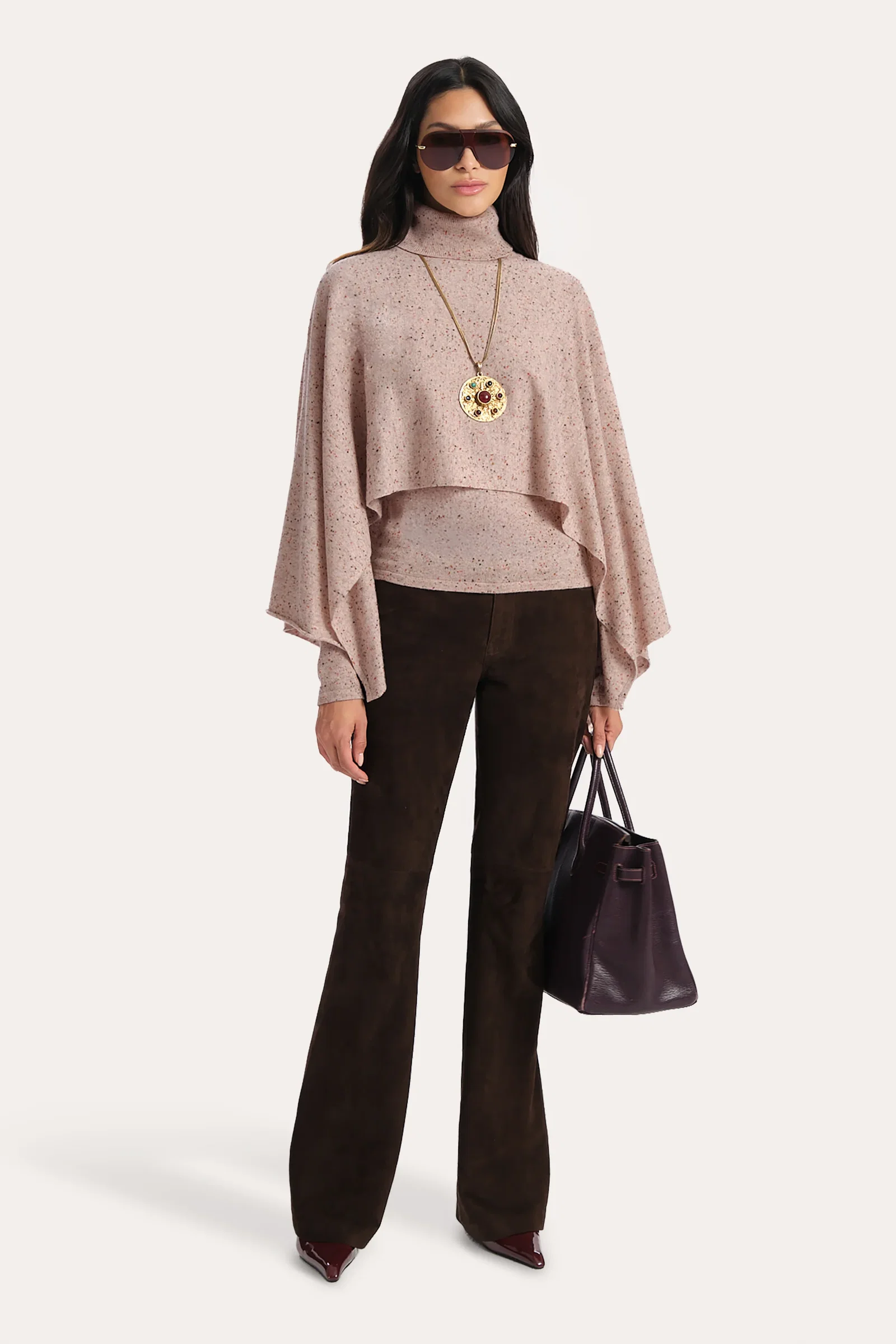 Image of Kennedy Cashmere Poncho