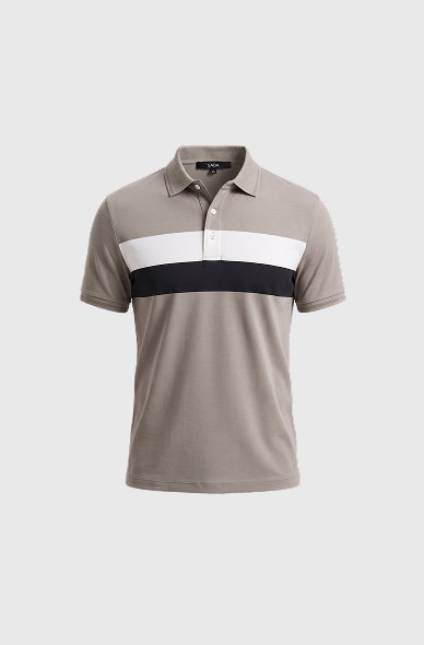 Tyler Pima Stripe Polo