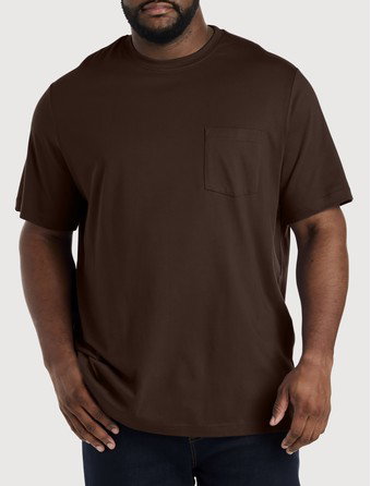 Moisture-Wicking Jersey Pocket T-Shirt