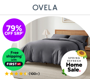 Ovela 100% Natural Bamboo Quilt Cover Set (Queen) Product Image