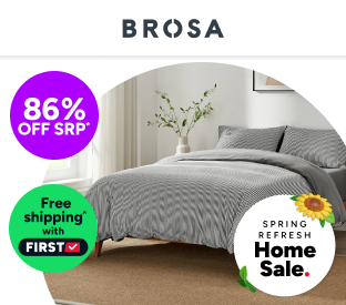 Brosa Stonewashed Cotton Reversible Striped Quilt Cover Set (Queen) Product Image