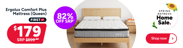 Ergolux Comfort Plus Mattress (Queen)