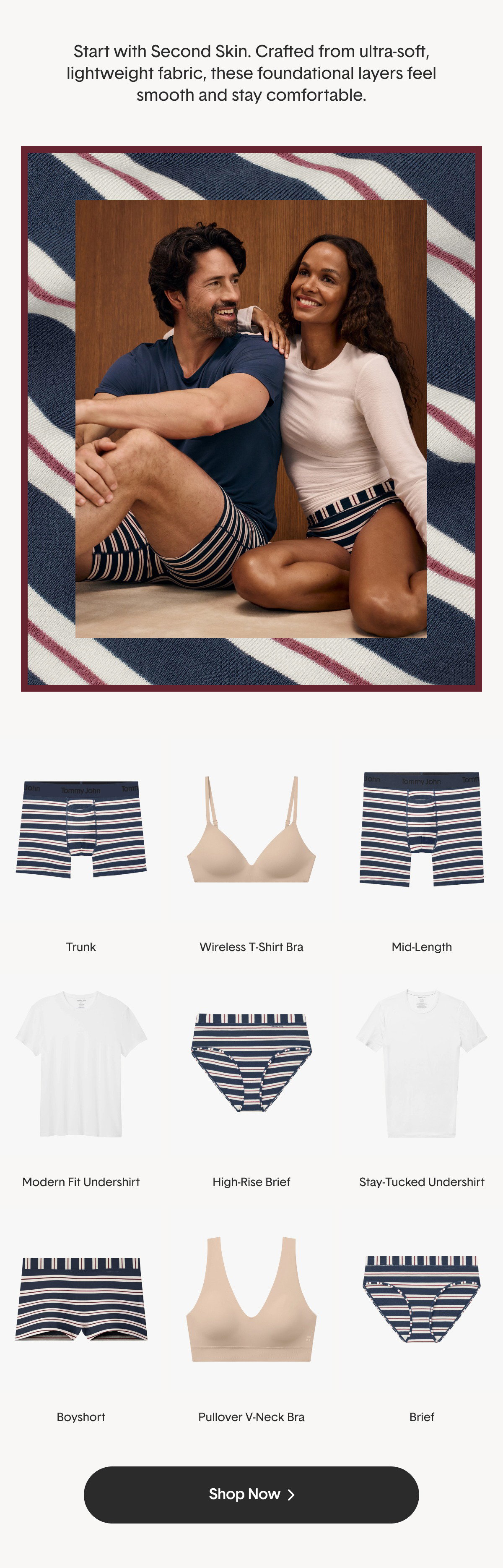 Your Best Base | Shop Striped Second Skin >