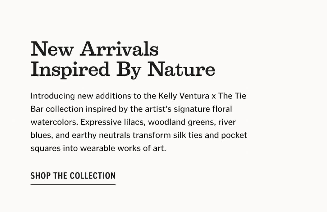 New Arrivals Inspired By Nature