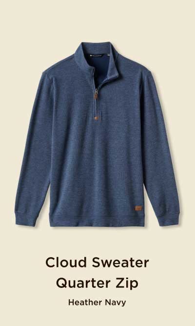 Cloud Sweater Quarter Zip