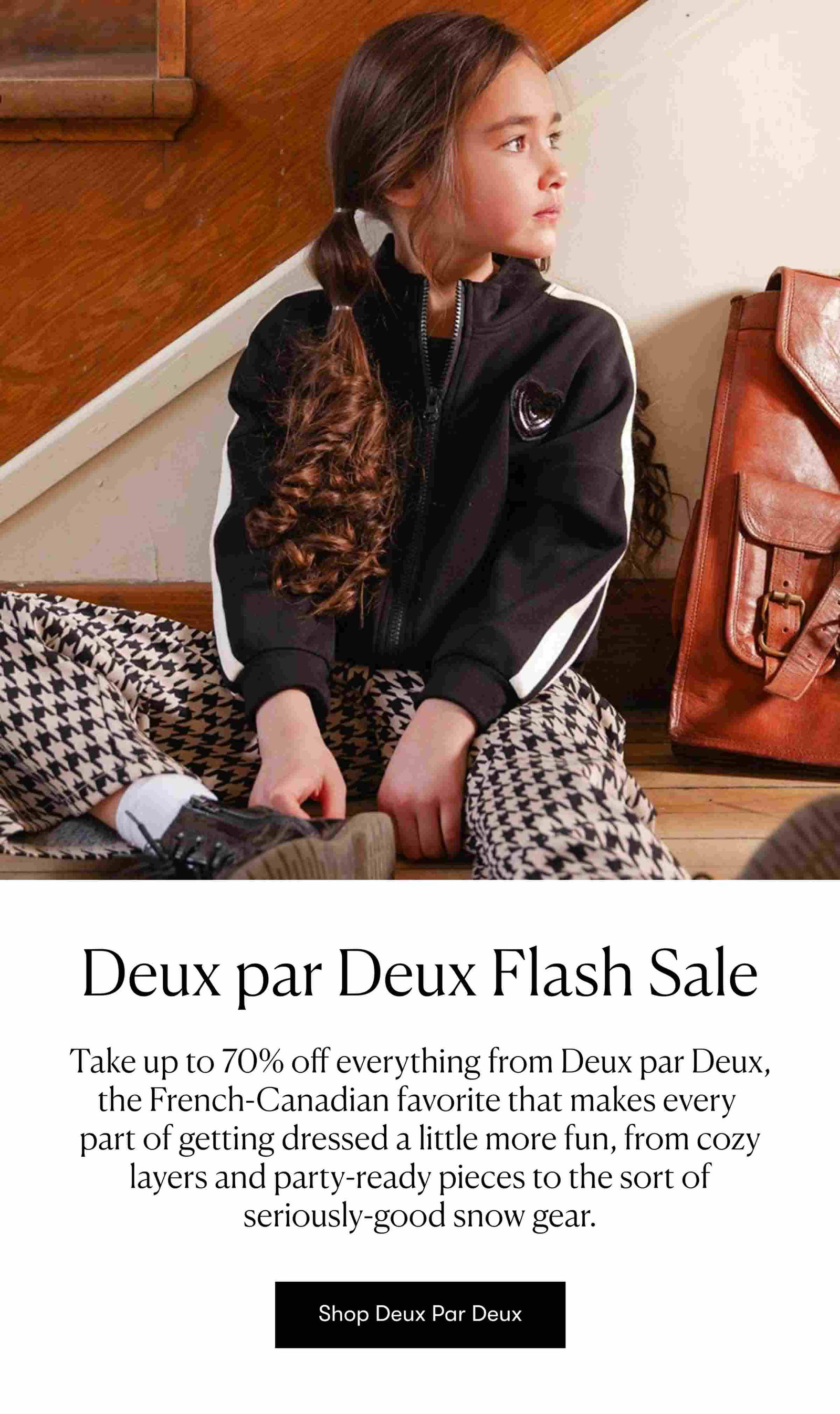 Up to 70% Off Deux par Deux