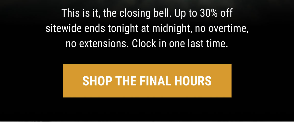 SHOP THE FINAL HOURS