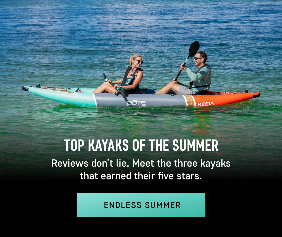 Top Kayaks of the Summer