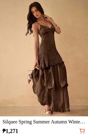 Silquee Spring Summer Autumn Winter Solid Light Pink Spaghetti Strap V-Neck Cinched Waist Bodycon A-Line Three-Layer Ruffle Hem Sexy Fashion Elegant Women's Long Dress, Suitable For Romantic Date, Beach Vacation, Wedding Guest Dress, Valentine's Day Date Dress, Christmas Dress, New Year Dress, Evening Party Dress, Elegant Dress, Sexy Dress